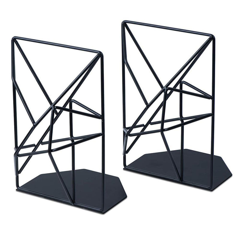 Metal Bookends Iron Support Holder