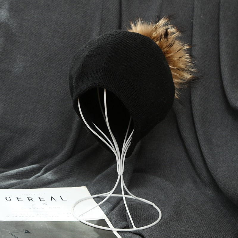 New Cashmere Man Woman Warm Skullies