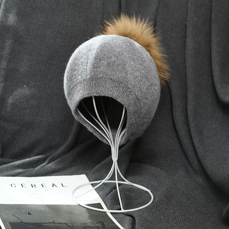 New Cashmere Man Woman Warm Skullies