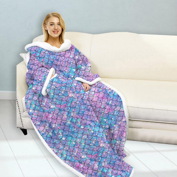 Magical Mermaid Wearable Blanket