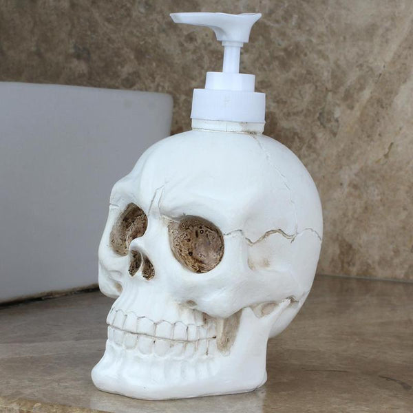 Creative Retro Skull Shape Pump Bottle