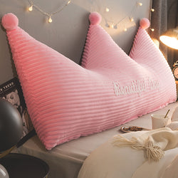 Princess Prince Crown Bed Cushion Pillow