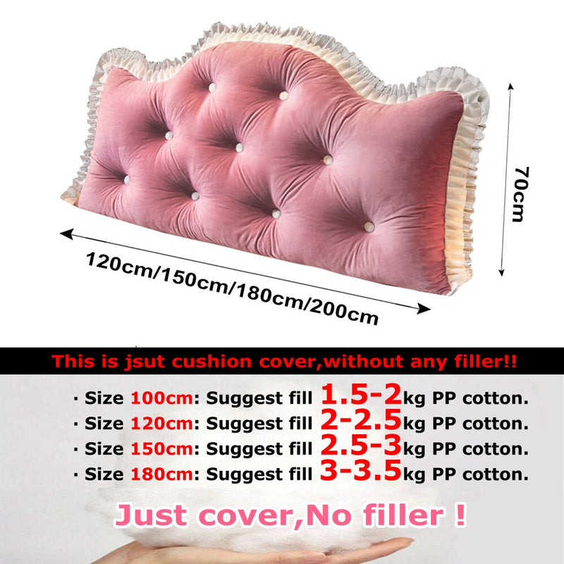 Princess Queen King Pink Bed Back Crown