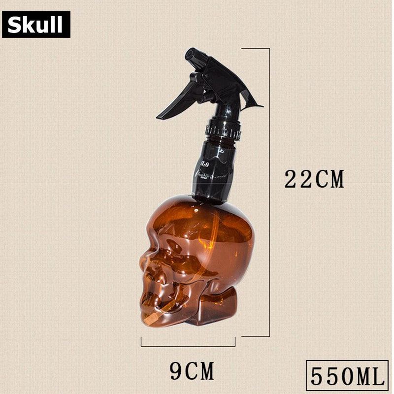 Skull Shape Hairdressing Spray Bottle