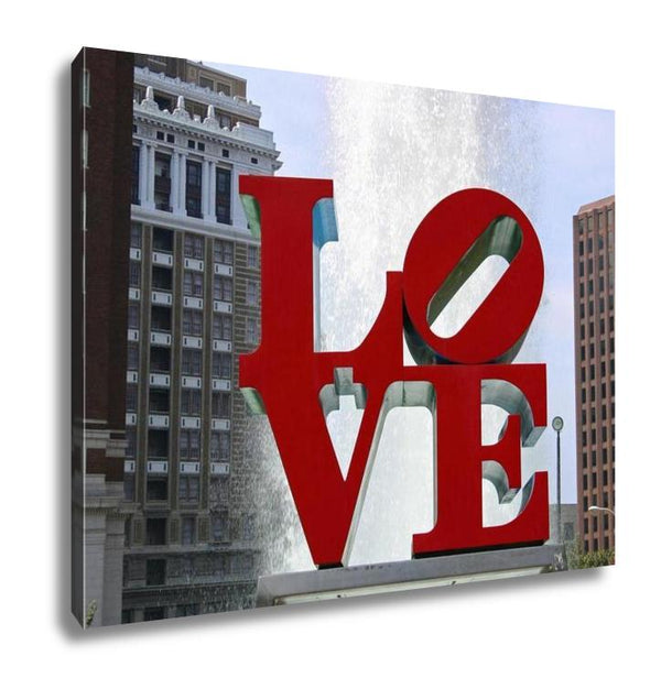 Canvas Love Park Philadelphia