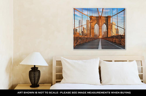 Canvas Brooklyn Bridge NYC