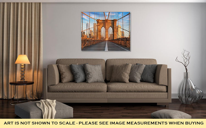 Canvas Brooklyn Bridge NYC