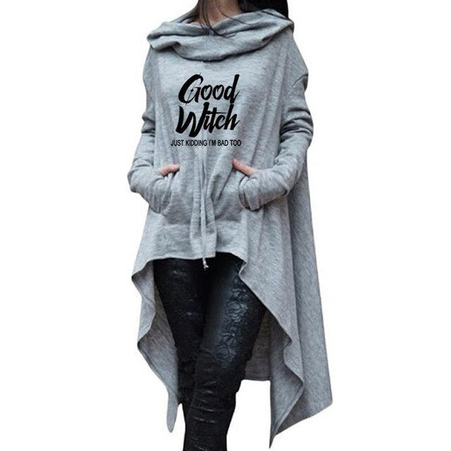 Letters Print Hoodies For Women