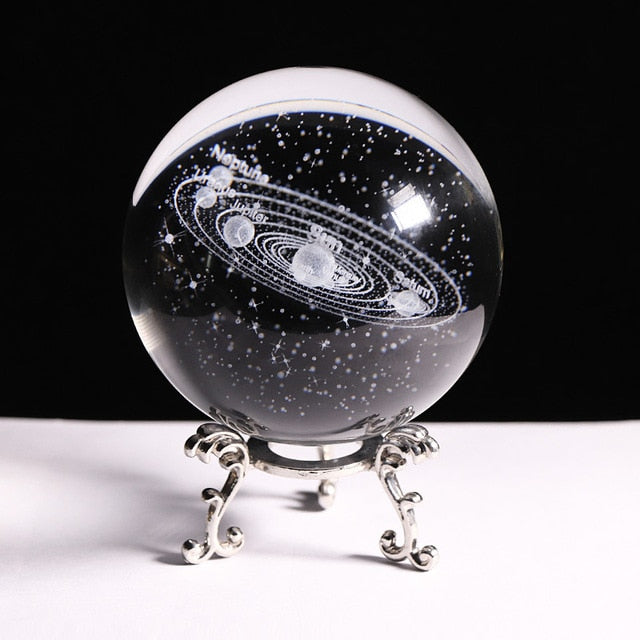 Crystal Solar System Planet LED Light