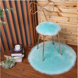 Luxury Soft Small Artificial Sheepskin Rug