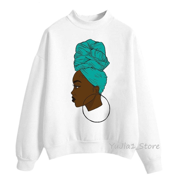 Melanin Poppin Hoodies Women