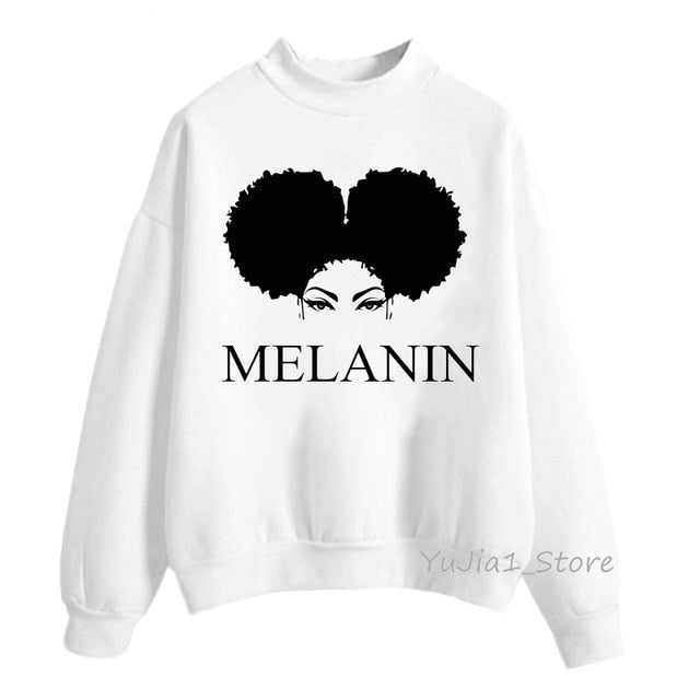 Melanin Poppin Hoodies Women