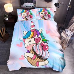 Denisroom Unicorn Duvet Cover set