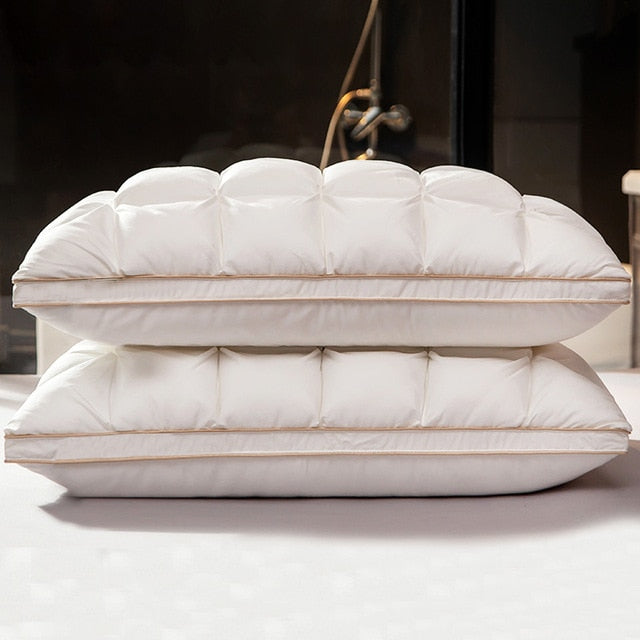 Puffer Jacket Goose Down & Feather Bed Pillows