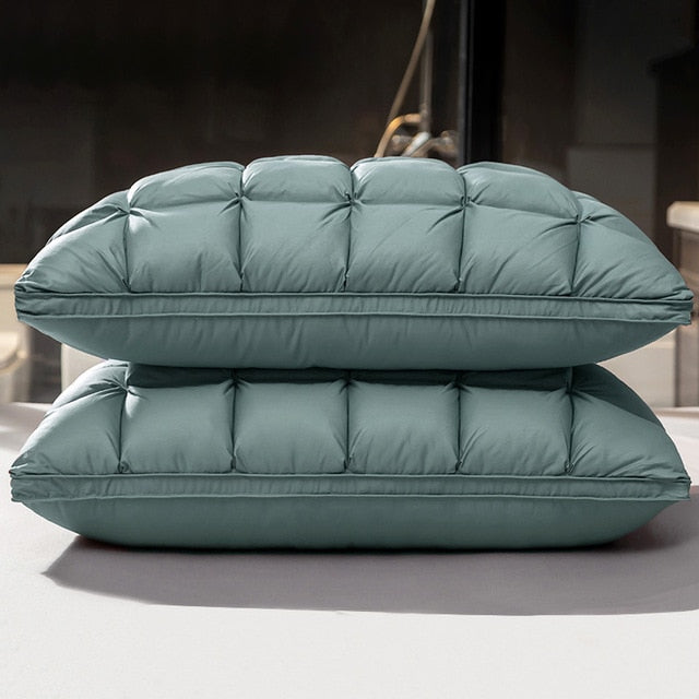 Puffer Jacket Goose Down & Feather Bed Pillows