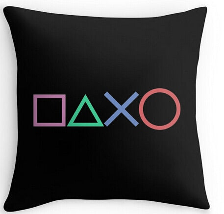 Play Station Controls Pillow Case