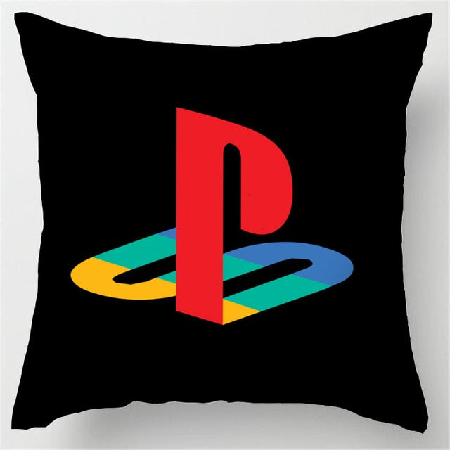 Play Station Controls Pillow Case