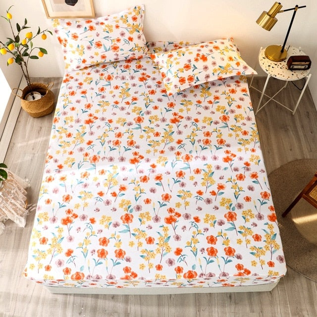 Blue Night Sky Reactive Printed Bedsheets