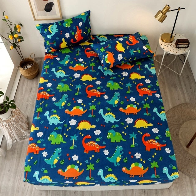 Blue Night Sky Reactive Printed Bedsheets