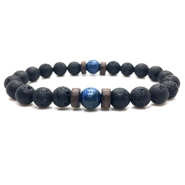 Moonstone Bead Tibetan Buddha Bracelet