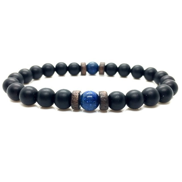 Moonstone Bead Tibetan Buddha Bracelet