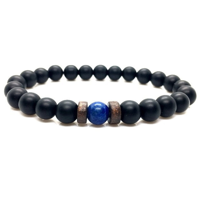 Moonstone Bead Tibetan Buddha Bracelet