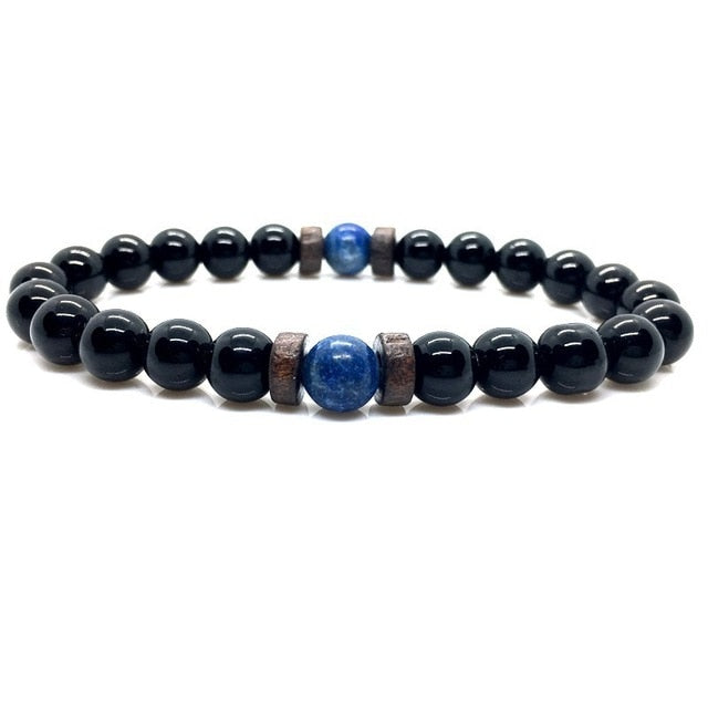 Moonstone Bead Tibetan Buddha Bracelet