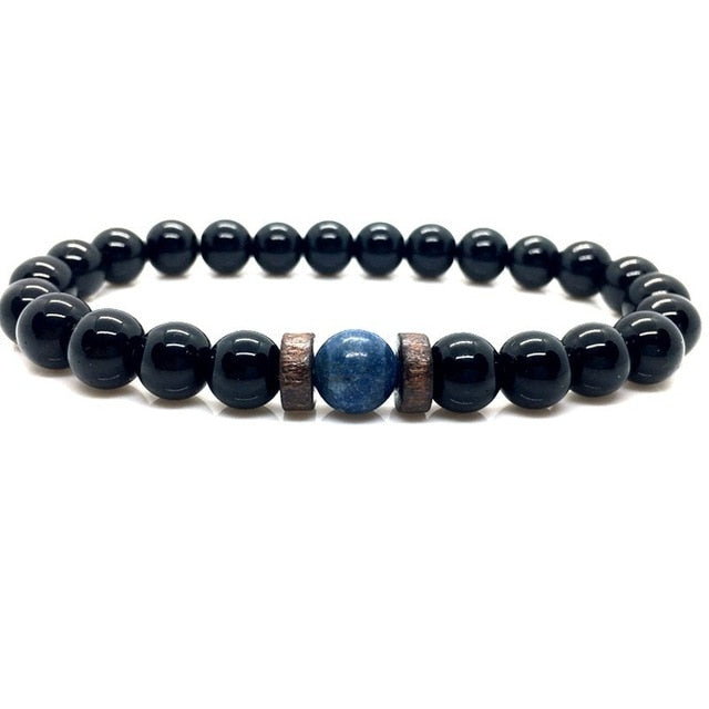 Moonstone Bead Tibetan Buddha Bracelet