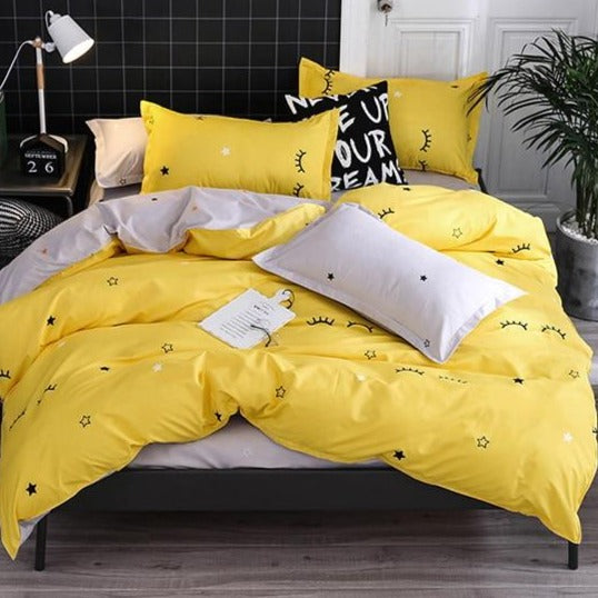 Simple Bedding Set With Pillowcase