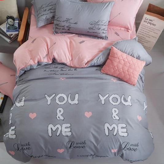 Simple Bedding Set With Pillowcase