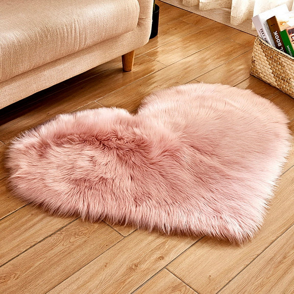 Carpet Bedroom Floor Mat Love Heart