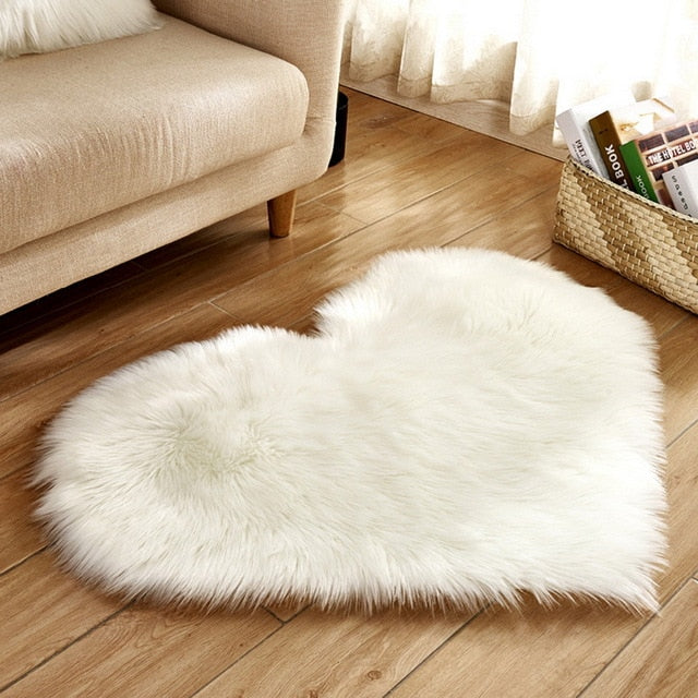 Carpet Bedroom Floor Mat Love Heart