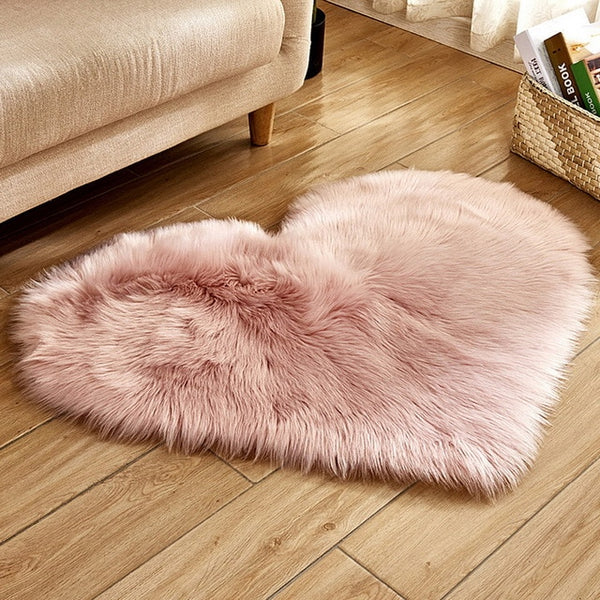 Carpet Bedroom Floor Mat Love Heart