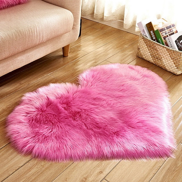 Carpet Bedroom Floor Mat Love Heart