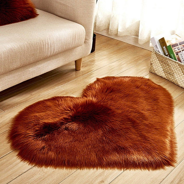 Carpet Bedroom Floor Mat Love Heart