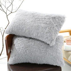 Plush Pillow Case Winter