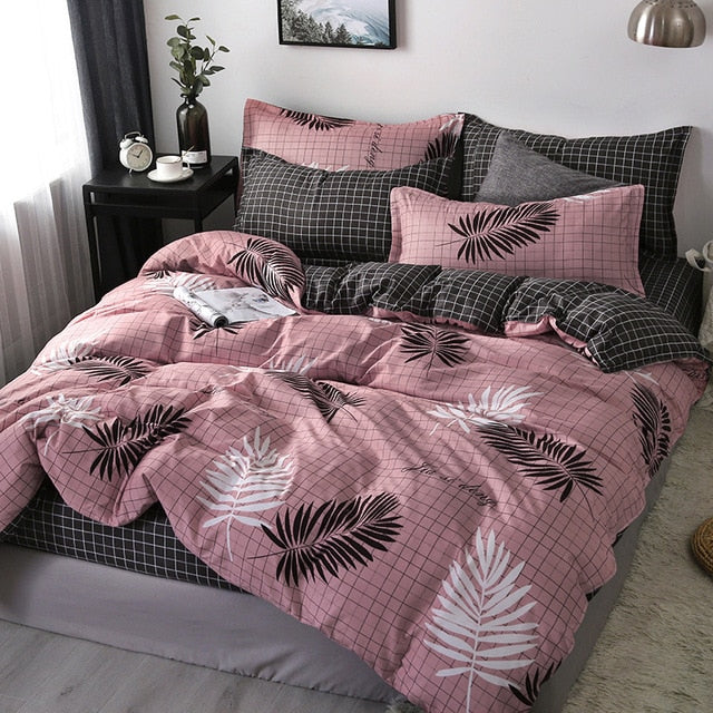 Simple Bedding Set With Pillowcase