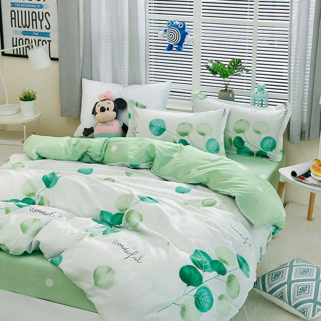 Simple Bedding Set With Pillowcase