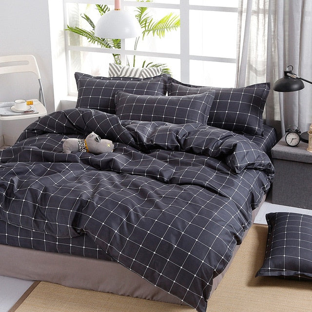 Simple Bedding Set With Pillowcase