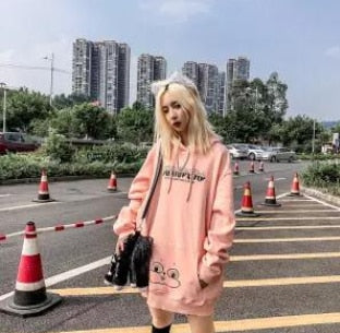 Casual Japan Cartoon Hip Hop Sweatshirts