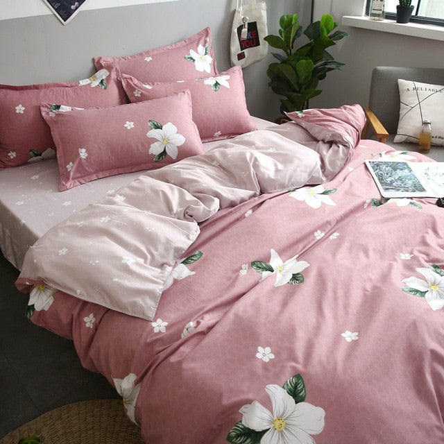 Simple Bedding Set With Pillowcase