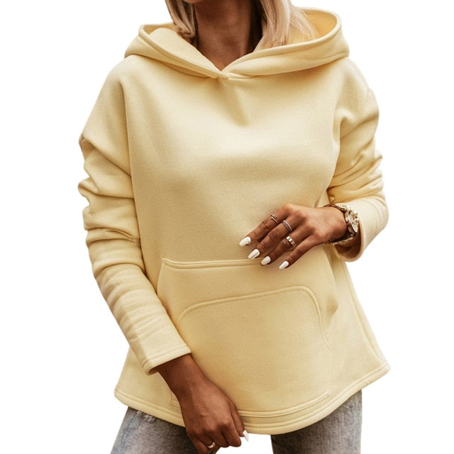 Women Sweatshirt Dress Elastic Waist