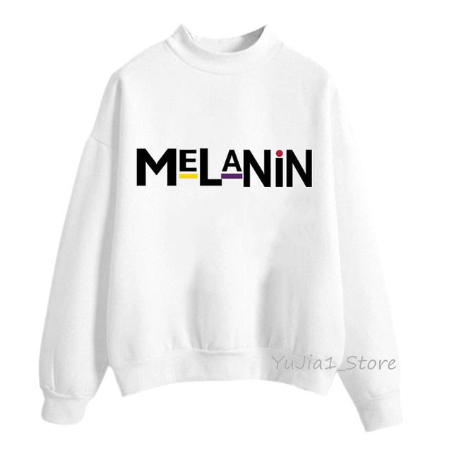 Melanin Poppin Hoodies Women