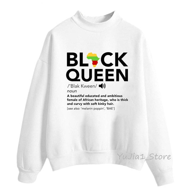 Melanin Poppin Hoodies Women