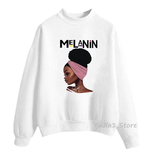 Melanin Poppin Hoodies Women