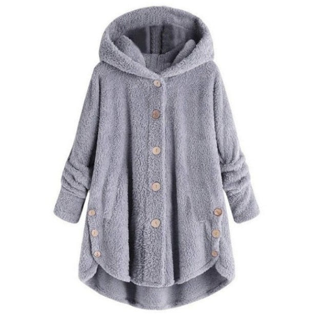 Causal Soft Hooded Pocket Fleece