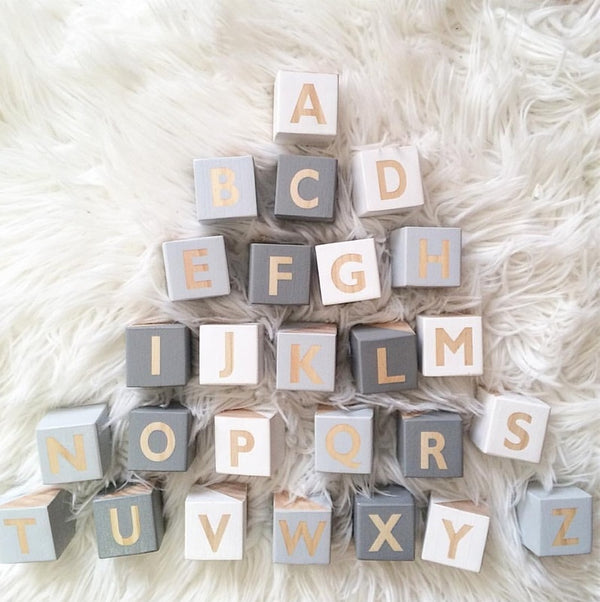 Letter Block Decoration