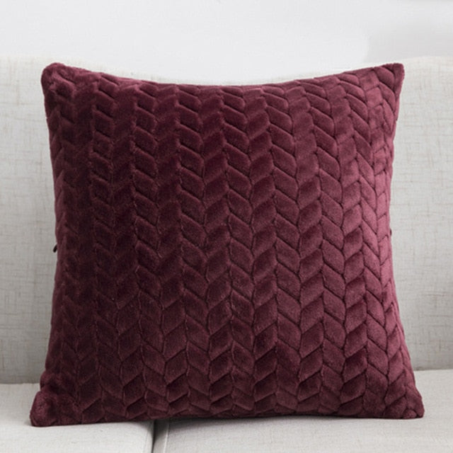 Modern Nordic Soft Velvet Cushion Cover