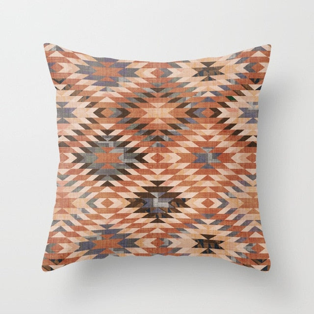 Persian Turkish Carpet Pattern Pillowcase