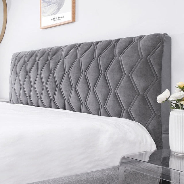 Thicken Velvet Headboard Cover